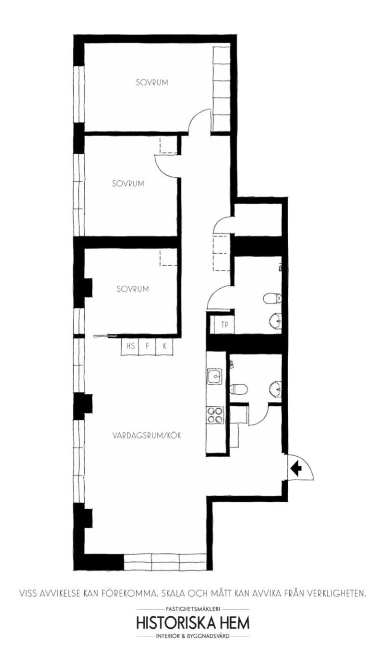 Planritning, Kvarnholmsvägen 96