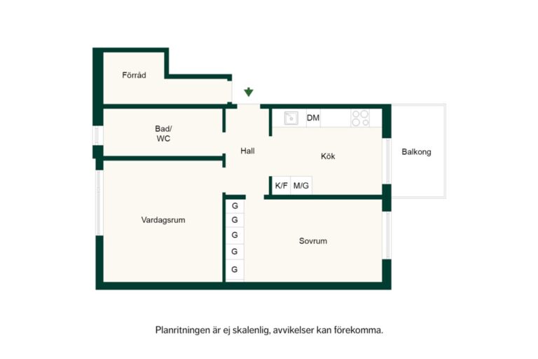 Planritning, Trädesvägen 5