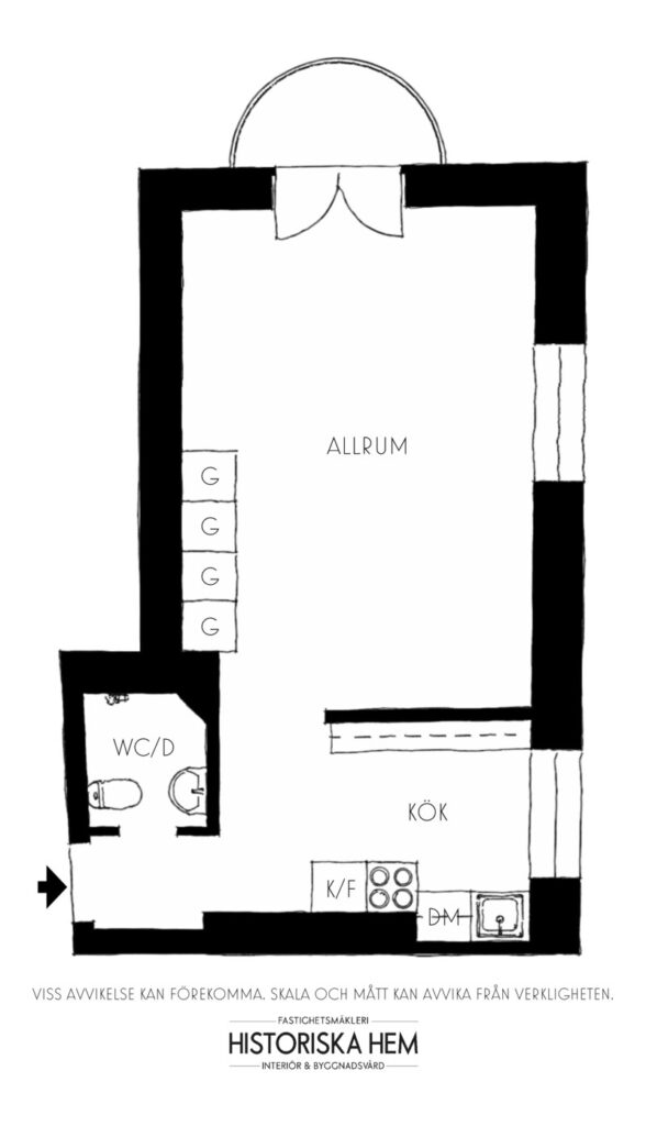 Planritning, Högalidsgatan 33
