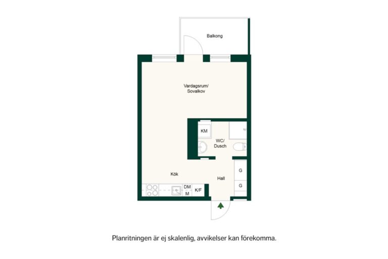 Planritning, Virkesvägen 7B