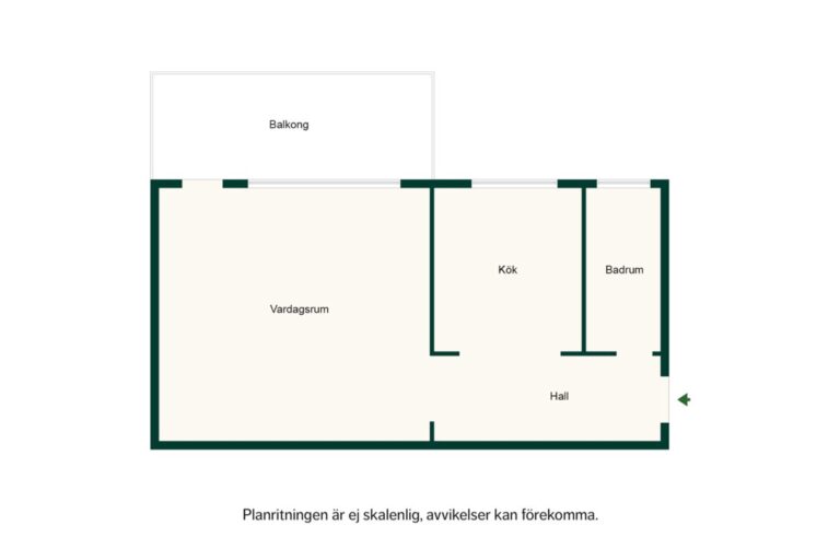 Planritning, Timotejvägen 6, 4tr