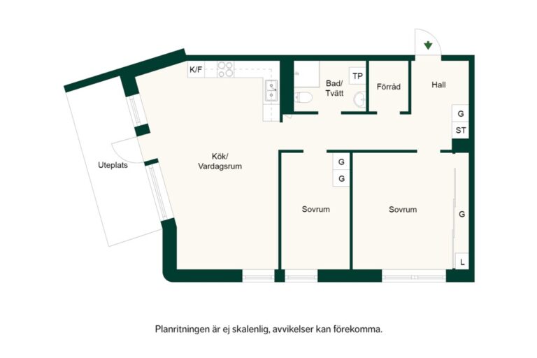 Planritning, Stenkvistavägen 10